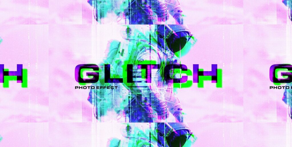 Distort Glitch Photo Effect Extra - Image 1