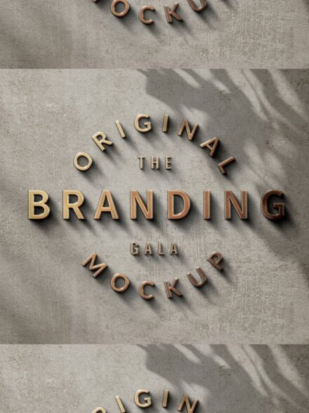 Metallic Sign Mockups Graphics - Image 8