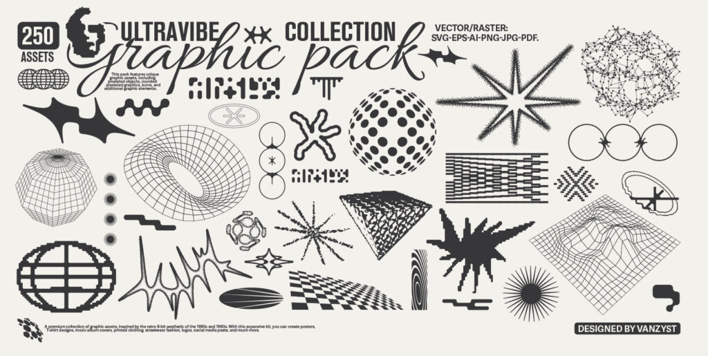 250 UltraVibe Graphic Pack Graphics - Image 1