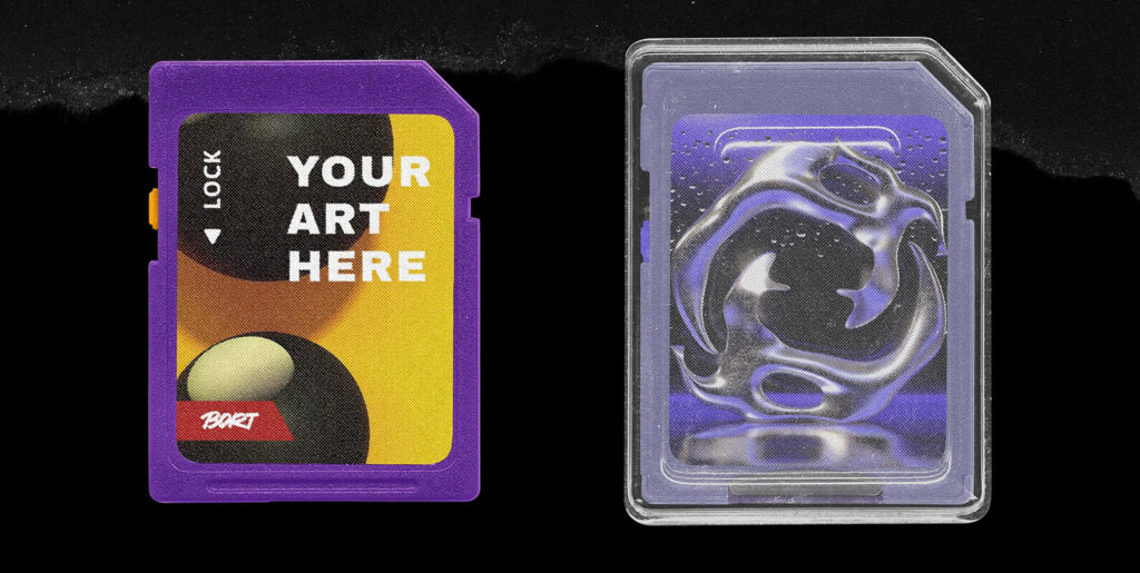 SD Card Mockup Pack Graphics - Image 1