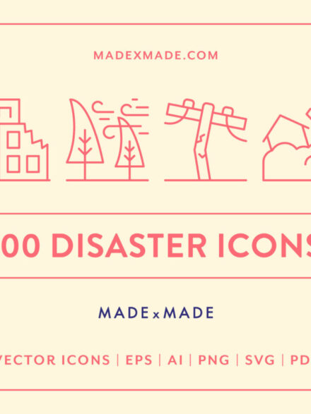 Disaster Icons Graphics - Image 1