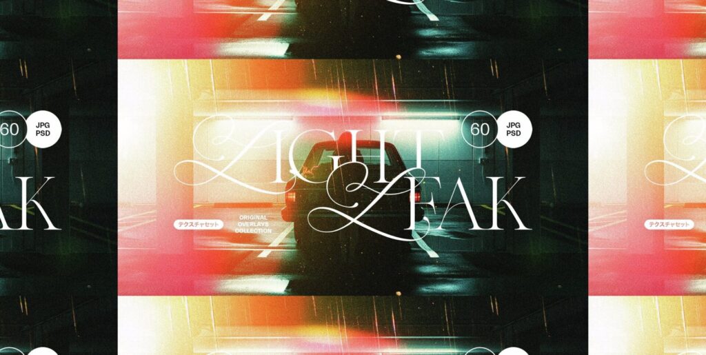 Vintage Light Leaks Textures Graphics - Image 2