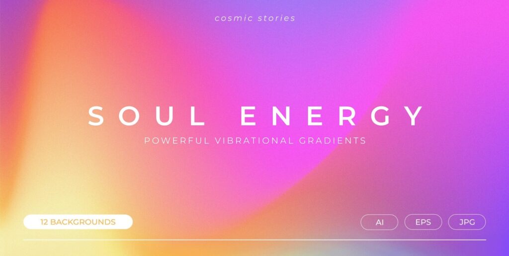 Soul Energy vibrant noisy gradients Graphics - Image 1