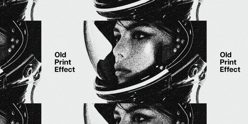 Old Print Photo Effect Extra - Image 2