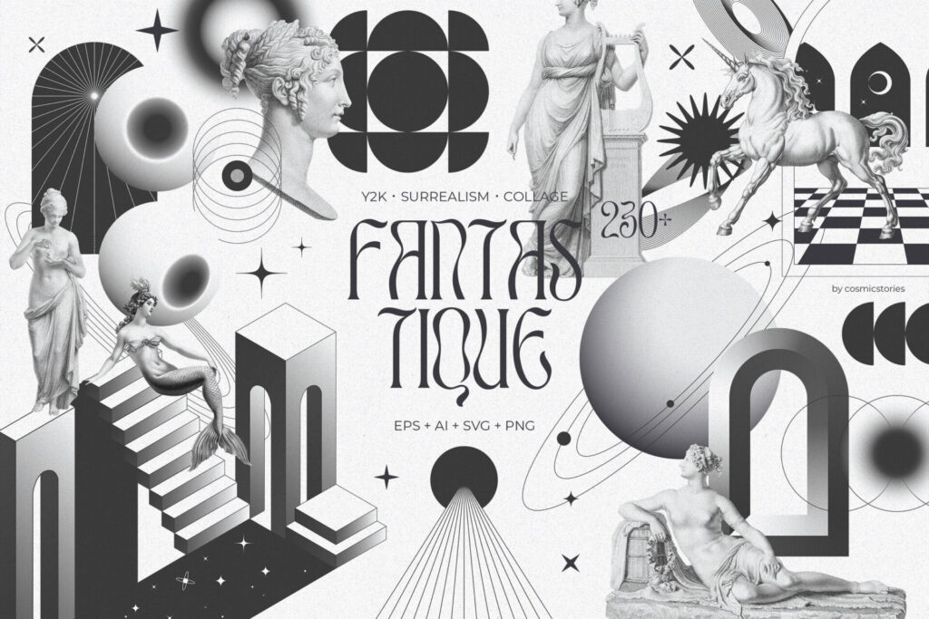 Fantastique Vector Archives Graphics - Image 1