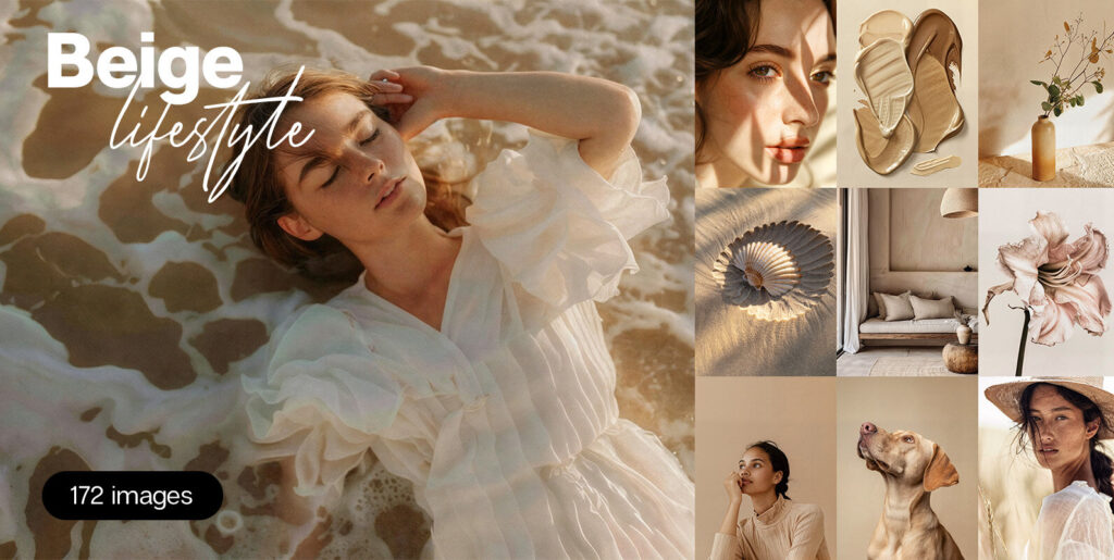 Beige Lifestyle Graphics - Image 1