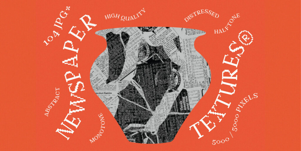 Newspaper Textures Graphics - Image 1