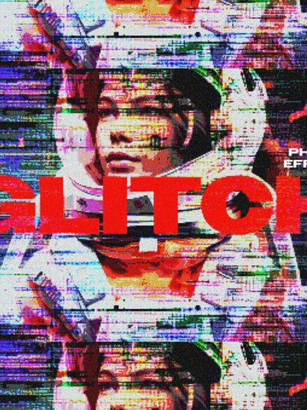 Glitch Pixels Screen Photo Effect Extra - Image 7