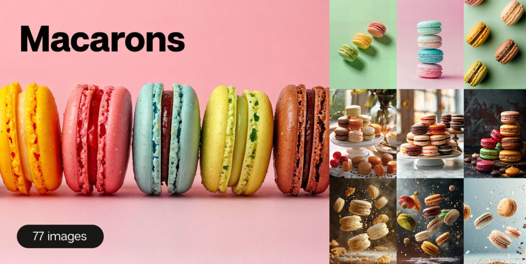 Macarons Graphics - Image 1