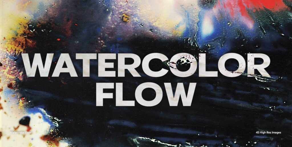 Watercolor Flow Graphics - Image 1