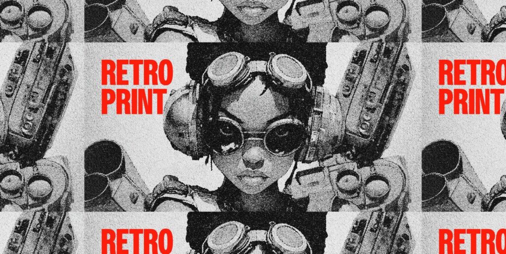 Riso Retro Print Photo Effect Extra - Image 2