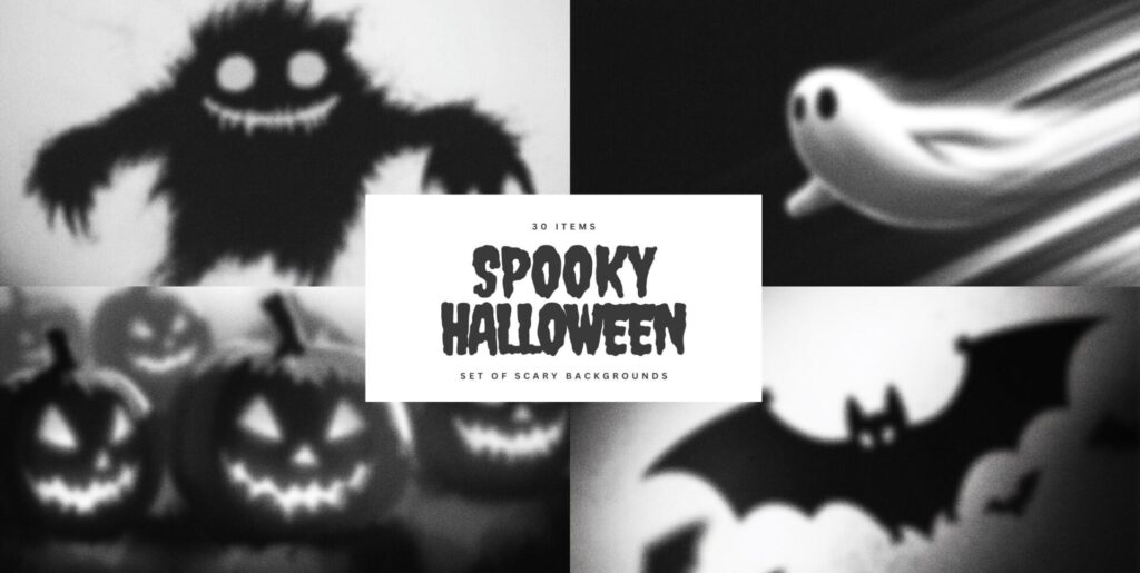 30 Spooky Halloween Backgrounds Graphics - Image 1