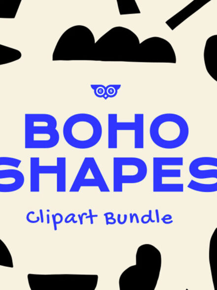 Boho Shapes Clipart Bundle Graphics - Image 5