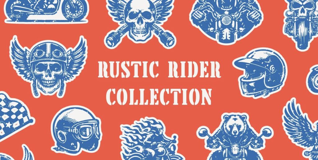 Rustic Rider Graphics - Image 1