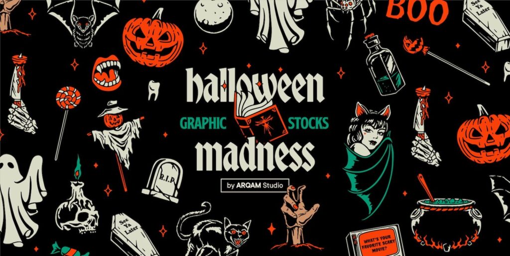 Halloween Madness Graphic Stocks Graphics - Image 2