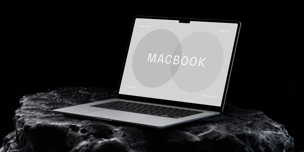 Macbook Air Device Mockup Graphics - Image 1