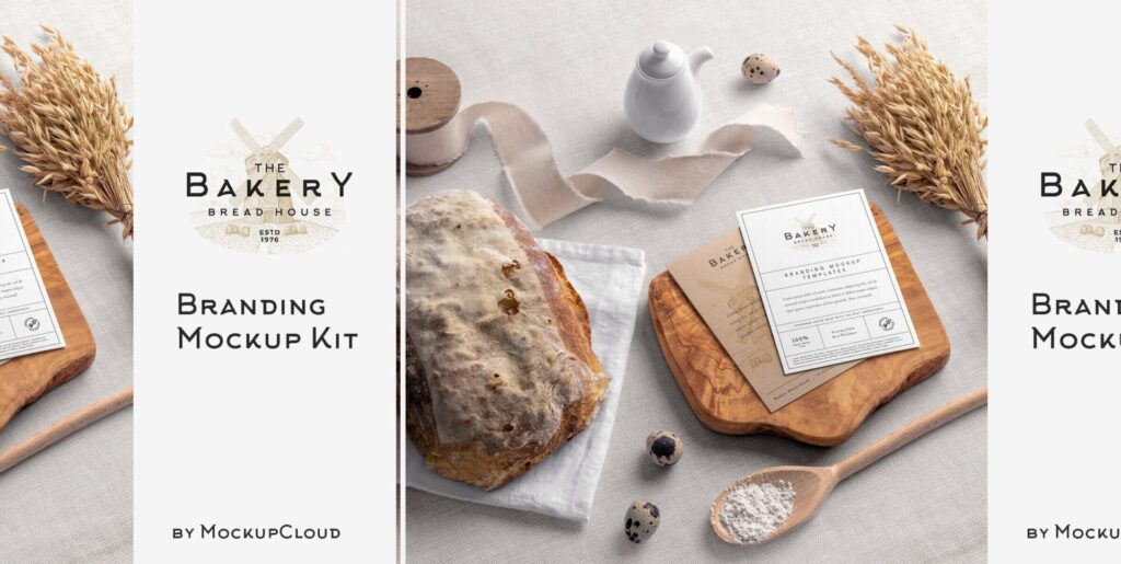 Bakery Branding Mockups Kit Graphics - Image 1