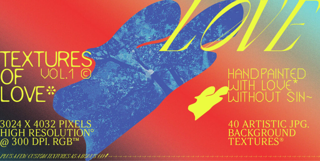 Textures of Love Vol.1 Graphics - Image 1