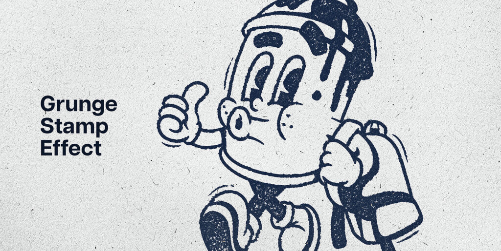 Grunge Stamp Text and Logo Effect Extra - Image 1