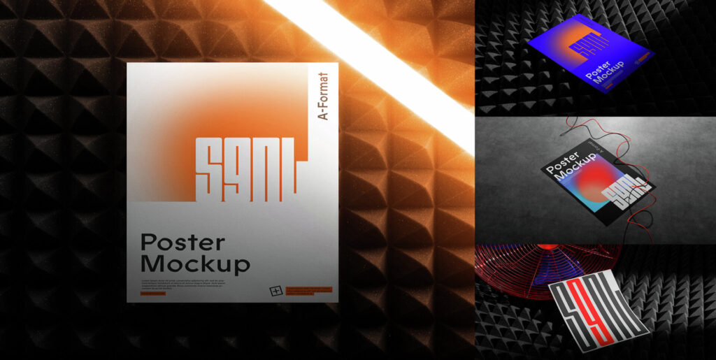Poster Mockups – SGNL Series Graphics - Image 1