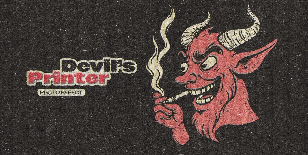 Devils Printer Design Effect Extra - Image 1