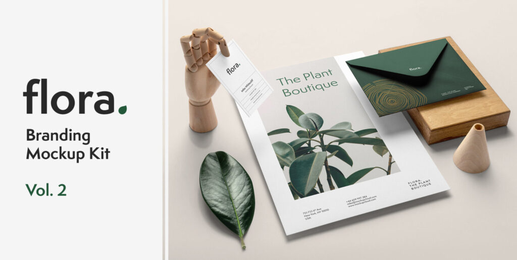 Flora Branding Mockups Kit v. 1 Graphics - Image 2