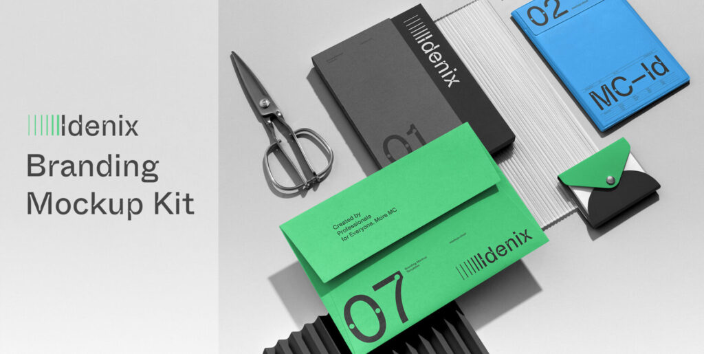 Idenix Branding Mockups Kit Graphics - Image 2