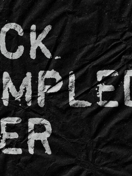 Black Crumpled Paper Textures Graphics - Image 3