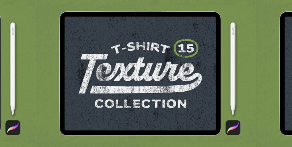 T-shirt Textures for Procreate Extra - Image 1