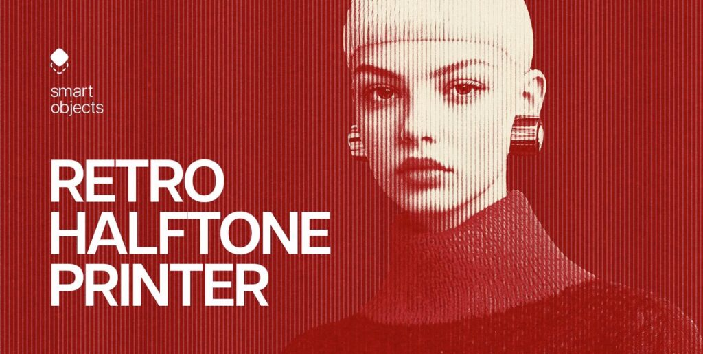 Retro Halftone Printer Effect Extra - Image 1