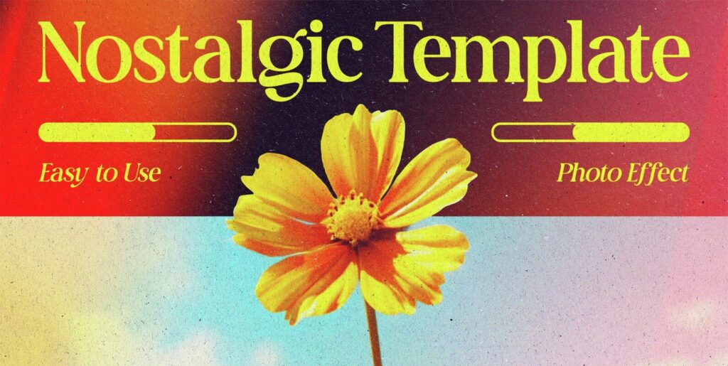 Nostalgic Photo Template Extra - Image 1