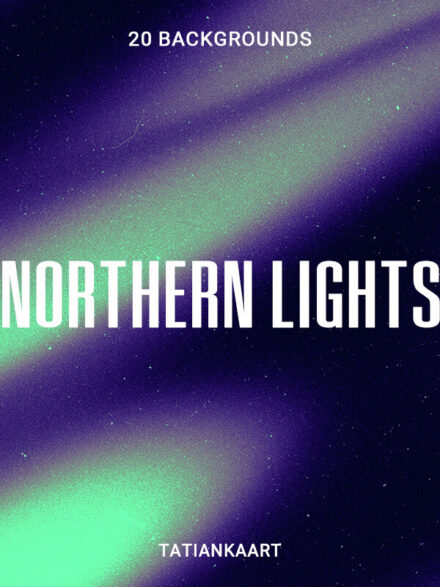 Northern Lights Gradient Textures Graphics - Image 6