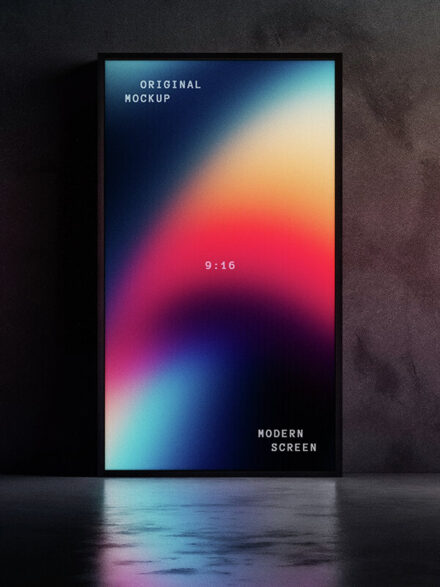 Vertical Screen Mockup Graphics - Image 4