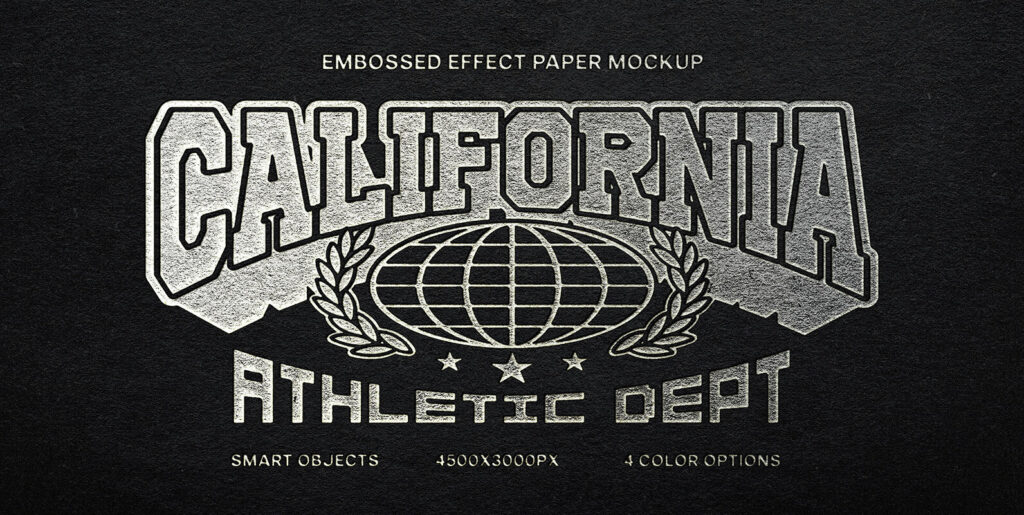 Embossed Paper Logo Mockup Extra - Image 1