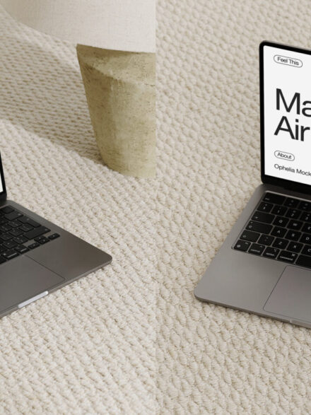 Aesthetic MacBook Mockups for Photoshop PSD Graphics - Image 4