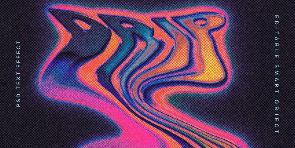 Grunge Dissolving Text Effect Mockup Extra - Image 1