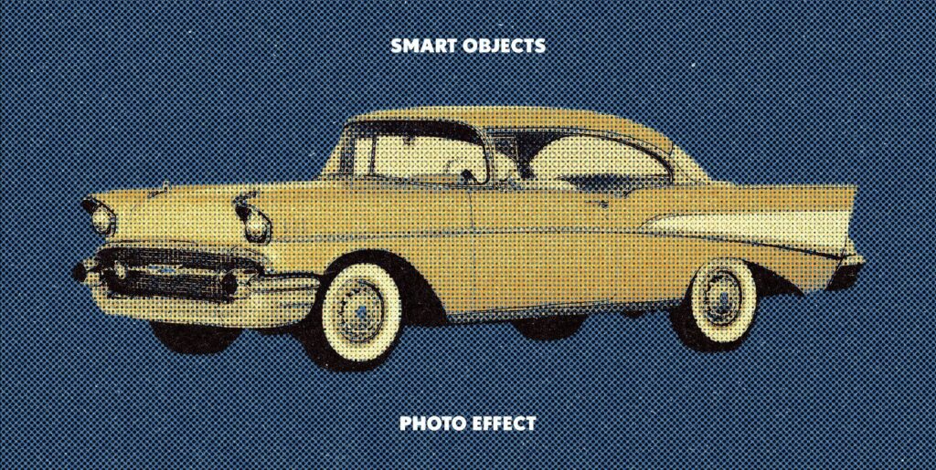 Retro Halftone Photo Template Extra - Image 2