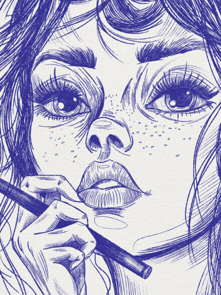 Photoshop Ballpoint Pen Brushes Extra - Image 1