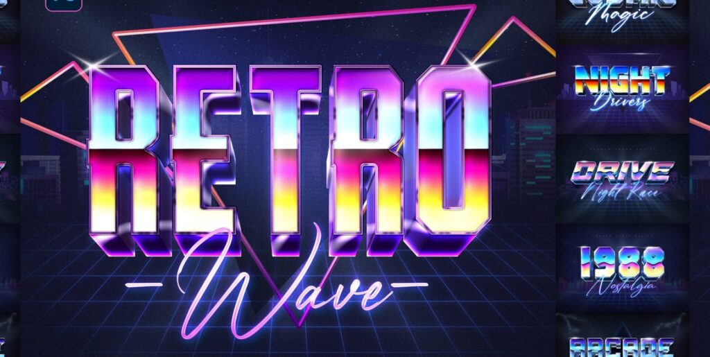 80s Text Effects Extra - Image 1