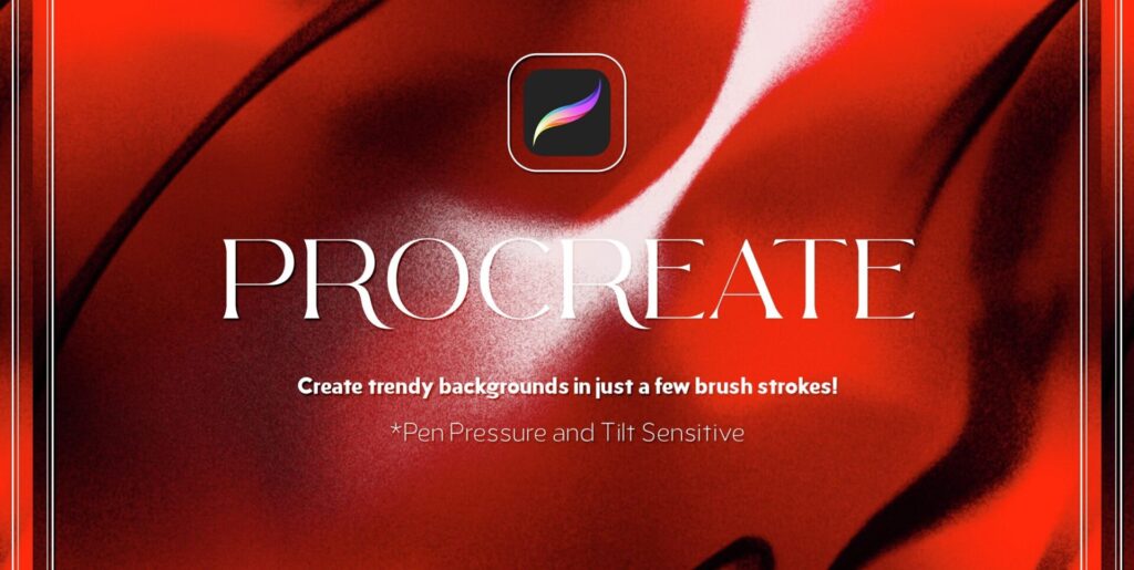 Procreate Brushes for Grain Backgrounds Extra - Image 1