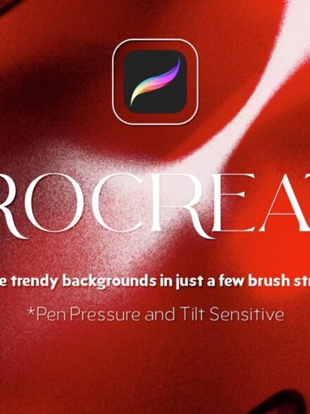 Procreate Brushes for Grain Backgrounds Extra - Image 4