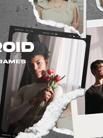 Polaroid Torn Photo Frames Graphics - Image 9