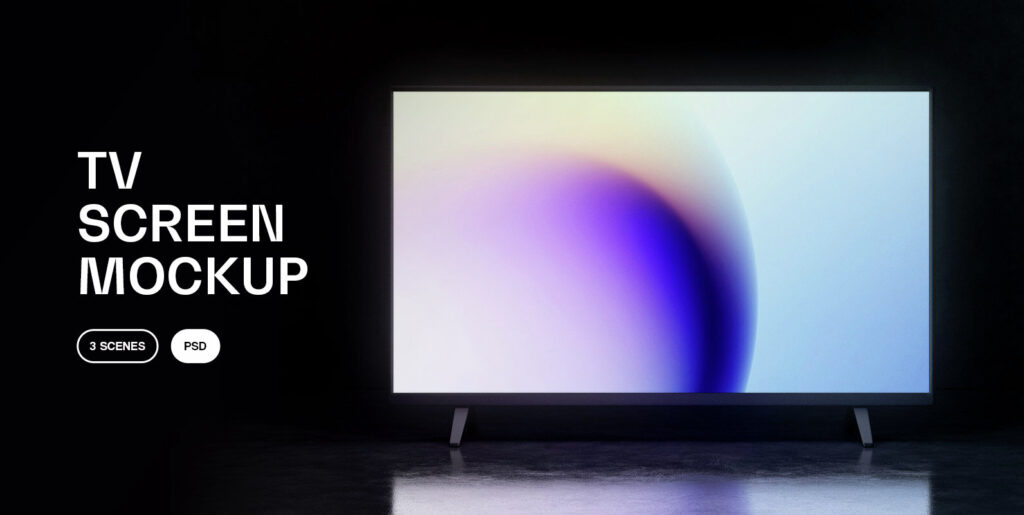 TV Screen Mockups Graphics - Image 1