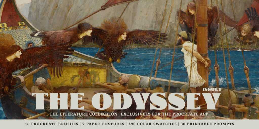 The Odyssey Procreate Kit Extra - Image 1