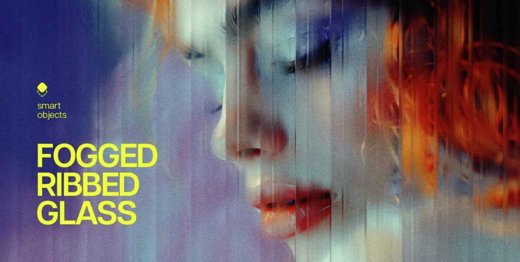 Fogged Ribbed Glass Effect Extra - Image 2