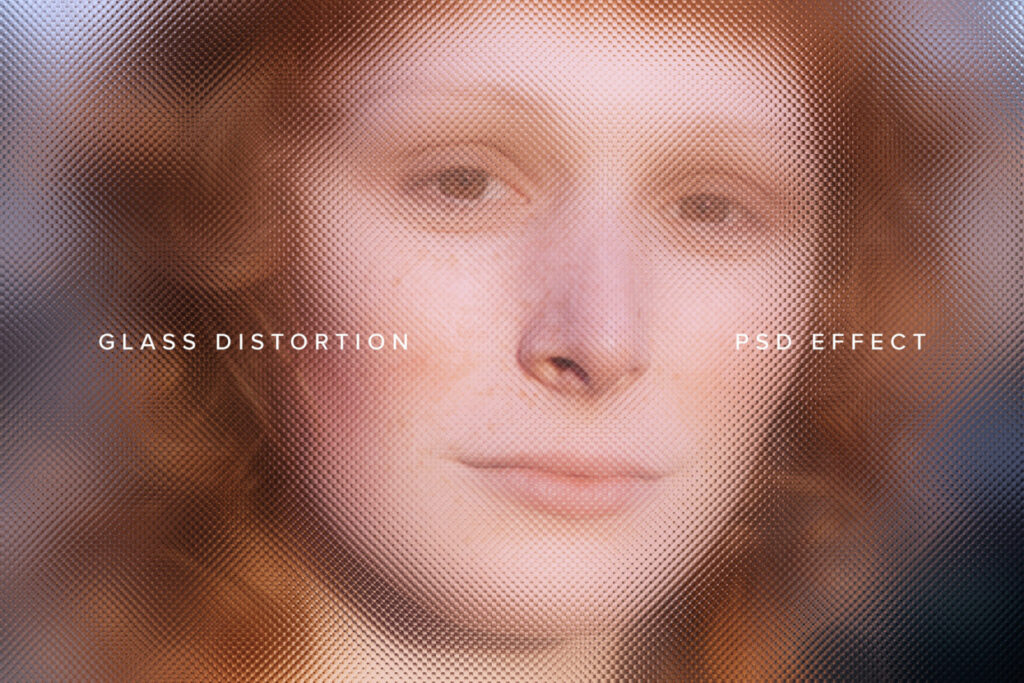 Glass Distortion Image Effect Mockup Extra - Image 2