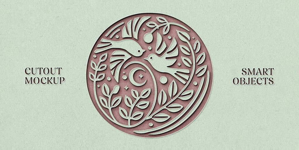 Cut-Out Craft Paper Mockup Extra - Image 1