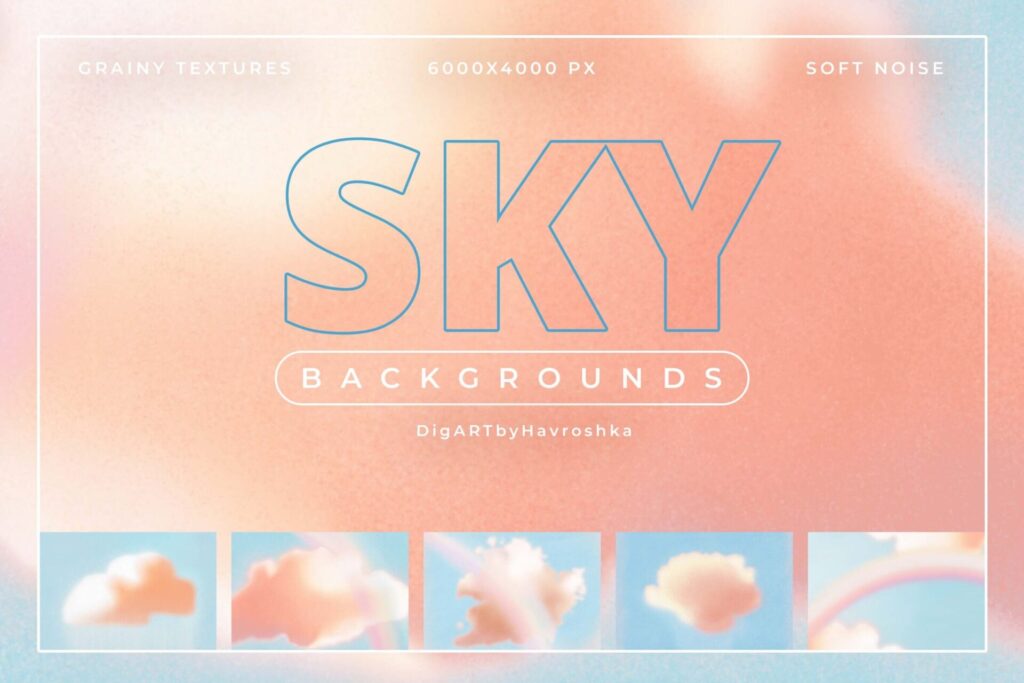 Sky backgrounds softy wallpapers Graphics - Image 2