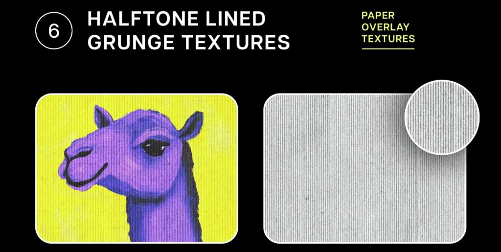 Grunge Lined Paper Textures Graphics - Image 2