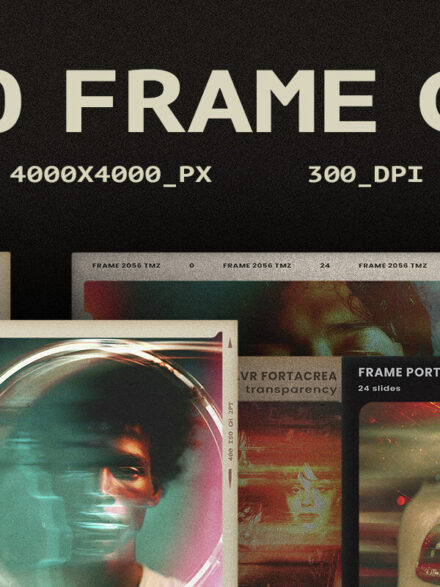 Frame Cards Photo Effect Graphics - Image 1
